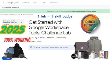 Get Started with Google Workspace Tools: Challenge Lab [2025] || GSP376 #qwiklabs #arcade