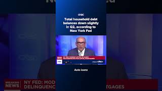 Total household debt balances down slightly in Q2, according to New York Fed