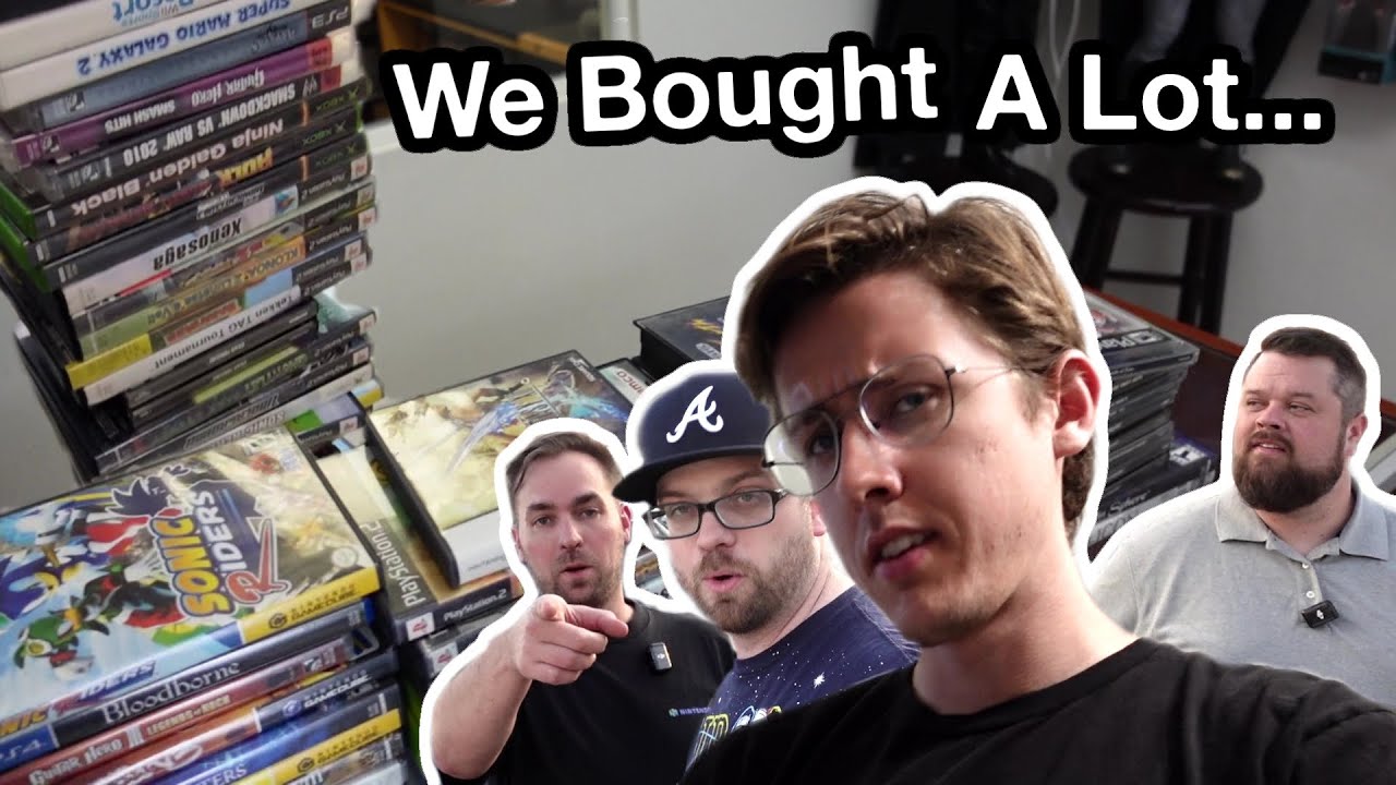 We Got LUCKY At The End Of This Video Game Hunt! - YouTube