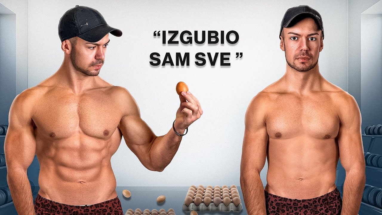Jeo sam samo 2 JAJA dnevno 7 DANA! *Ekstremne posledice*