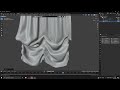 Blender Curtain Tutorial — Realistic Drapes Along Curves Using Cloth Simulation