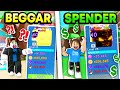 I Tried BEGGING For An Hour Vs Spending ROBUX For an Hour Which Is Better!? In BubbleGum Simulator