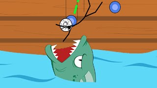 Escape Rope - Funny Stickman Puzzle Games - Level 1-40 Gameplay Walkthrough screenshot 4