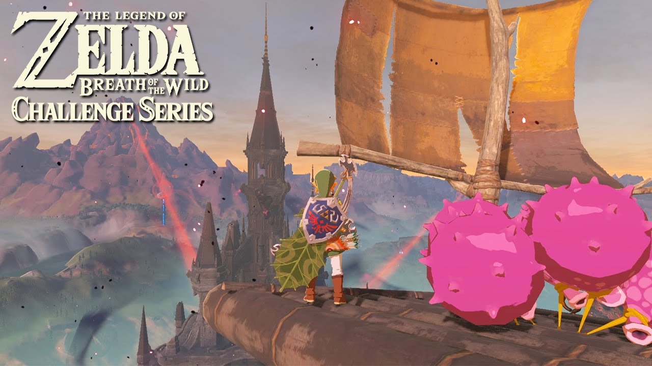 Castle Raft THE HYRULE CASTLE RAFT JUMP: Breath of the Wild Challenge Series - YouTube
