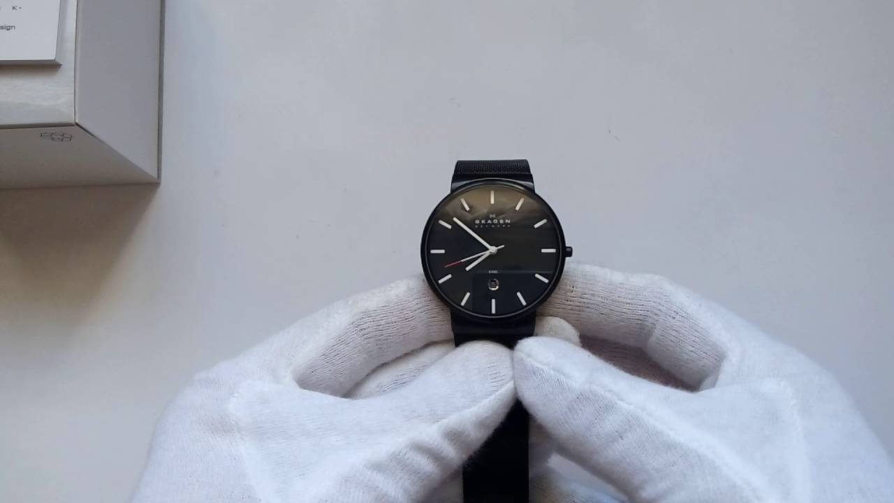 Skagen SKW6053 часы мужские кварцевые видео обзор