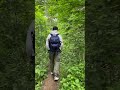 I love hiking in the mountains.