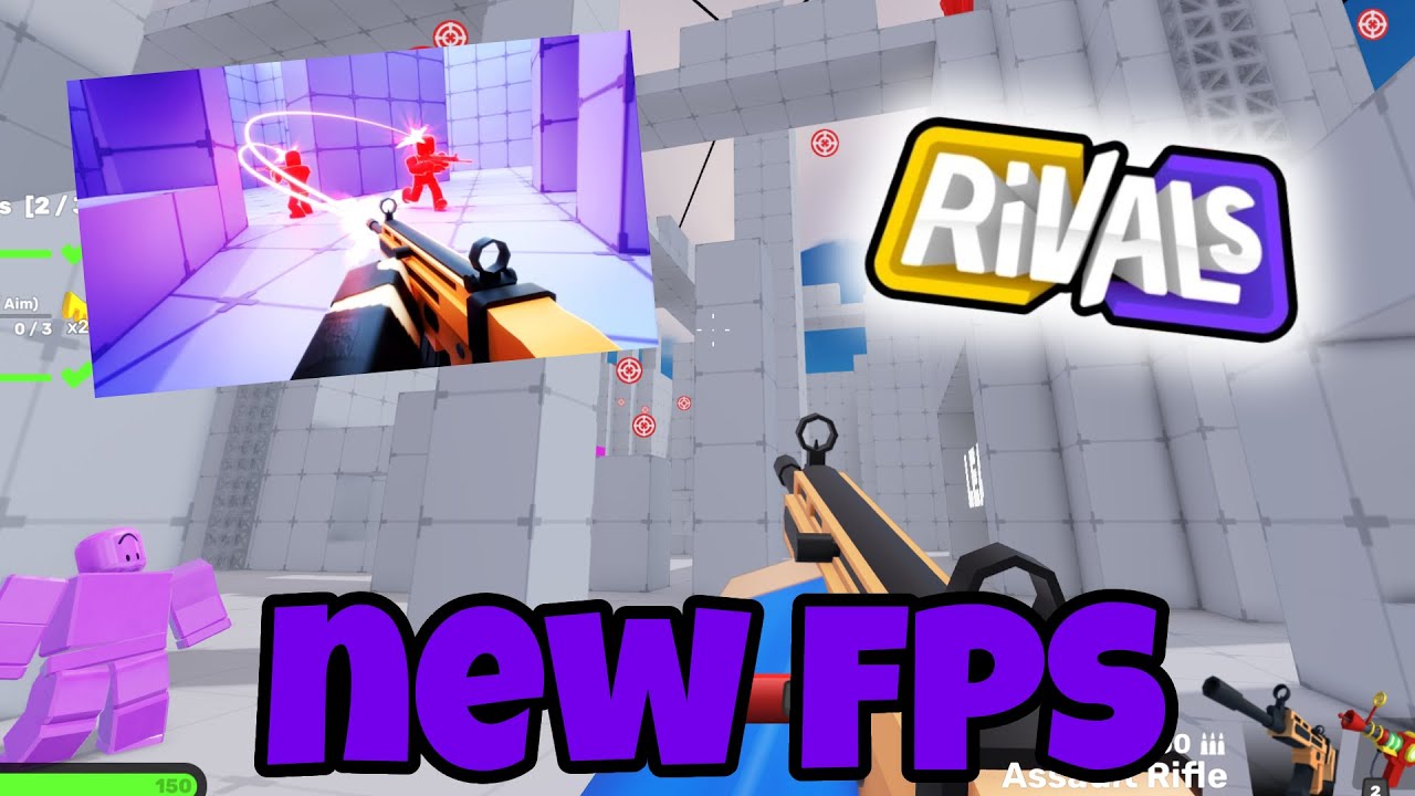 NEW FPS RIVALS IS ADDICTING!! (Roblox) - YouTube