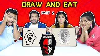 Draw And Eat Challenge Part 2 | Hungry Birds