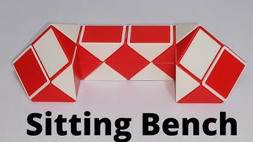 Make a Sitting Bench with Snake Cube
