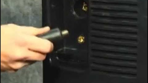 Powermax65 and Powermax85 removable work lead connector | Hypertherm