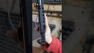 Happy gun girl...test fire of Grand Power mk23 release in SA.. bought mine 5min later