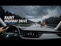 Rainy Highway Drive – No Talking