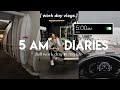 5AM WORK DAY IN MY LIFE: new gym, leg day workout, kassis birthday &amp; rainy girls day!