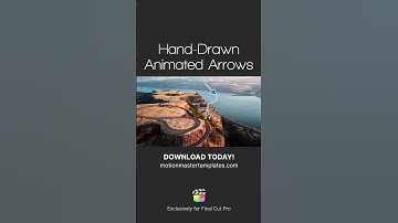 Hand-Drawn Animated Arrows Template for Final Cut Pro