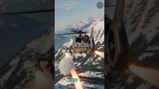 When Futuristic Helicopters Turn Rivers into Embers! 🔥🚀 #shorts #military