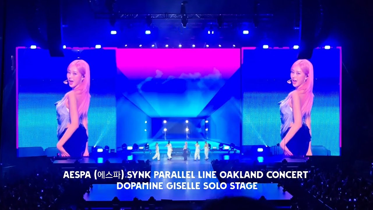 Dopamine - Giselle Solo Stage Fancam - aespa (에스파) SYNK Parallel Line Oakland (4K)