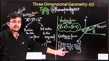 Angle Between Two Lines|Three Dimensional Geometry-03Pranav Pandey