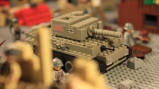 Lego WW2 Stalingrad battle 2nd part / Лего ВОВ мультфильм Сталинград (2 серия)