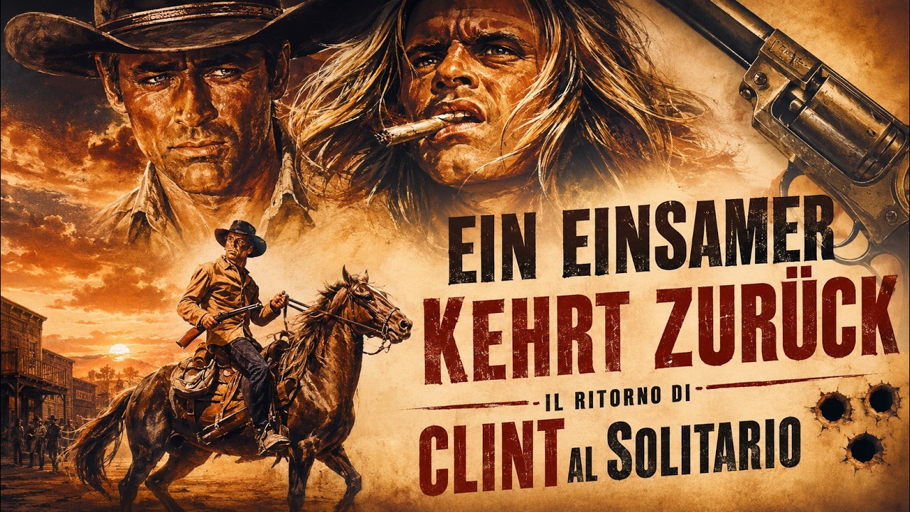 Ganzer Western Film HD - Il ritorno di Clint il solitario | Klaus Kinski