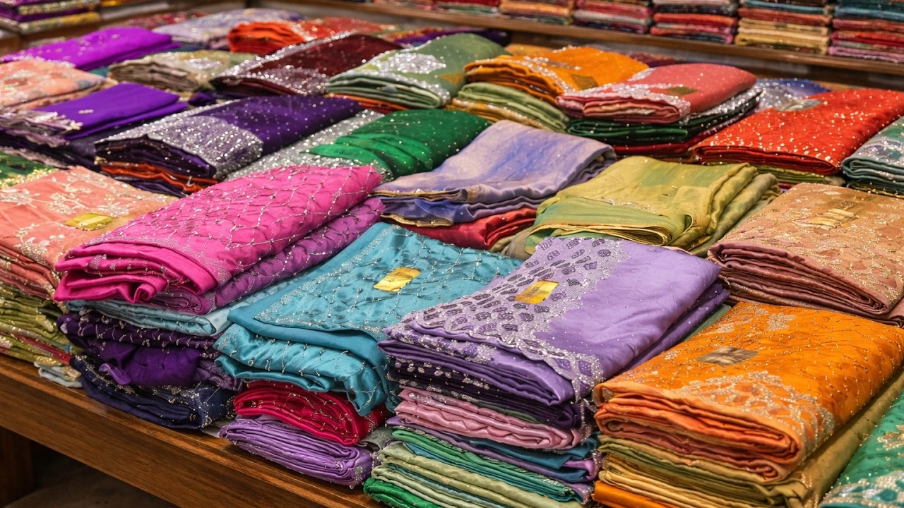 सूरत में अगर कोई रियल व्होलेसलेर है तो वो है Lr Creations l Surat  Saree manufacturer , Wholeasaler