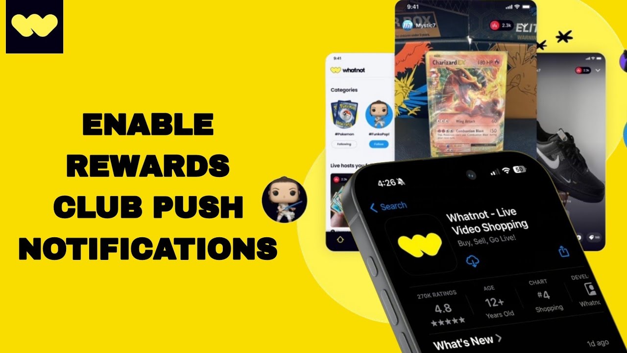 How To Enable Rewards Club Push Notifications On Whatnot App | Step By Step