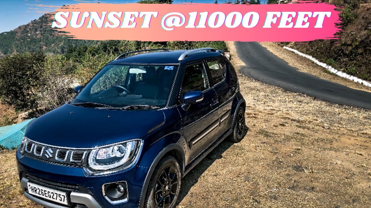 Post-Lockdown Capturing the Perfect SUNSET with Maruti Suzuki Ignis @ 11,000ft - SpeedHounds 