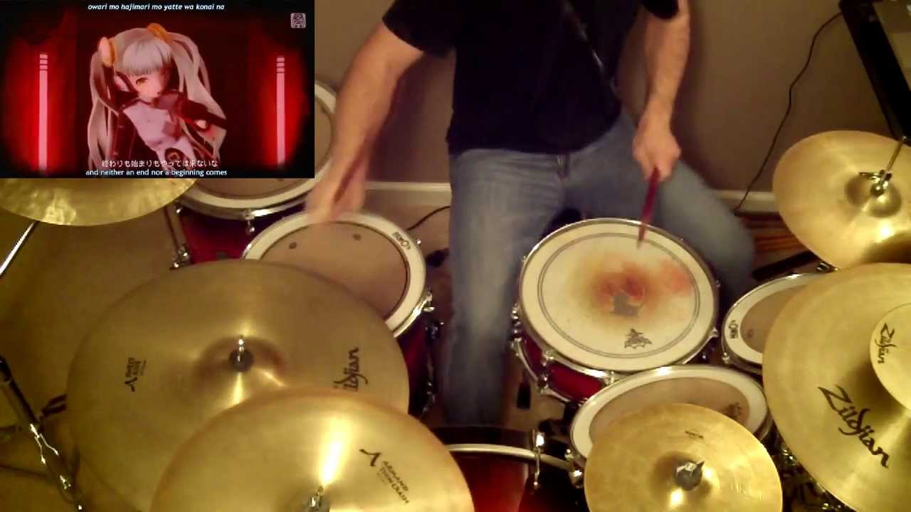 [Hatsune Miku]Unhappy Refrain - アンハッピーリフレイン(Drum Cover)