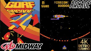 Gorf Arcade ( Midway 1981 ) 4k Gameplay