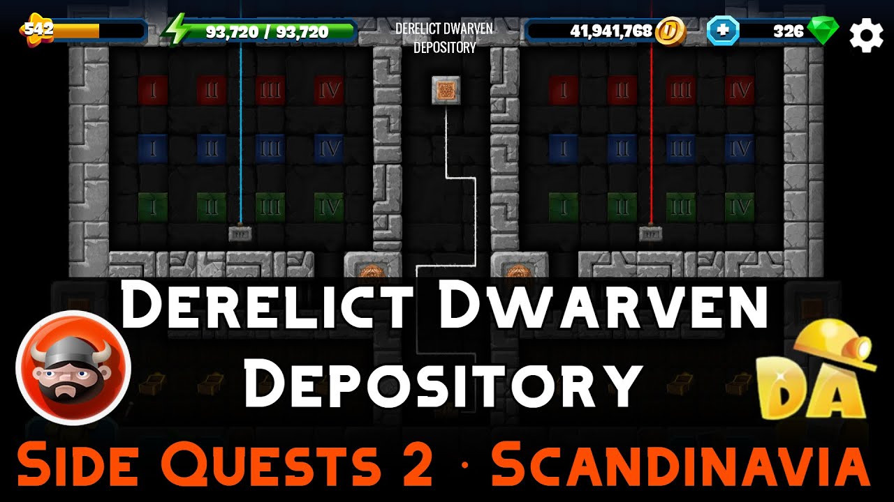 Derelict Dwarven Depository | Side Story Scandinavia | Diggy's Adventure