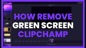 How to REMOVE GREEN SCREEN in CLIPCHAMP easily