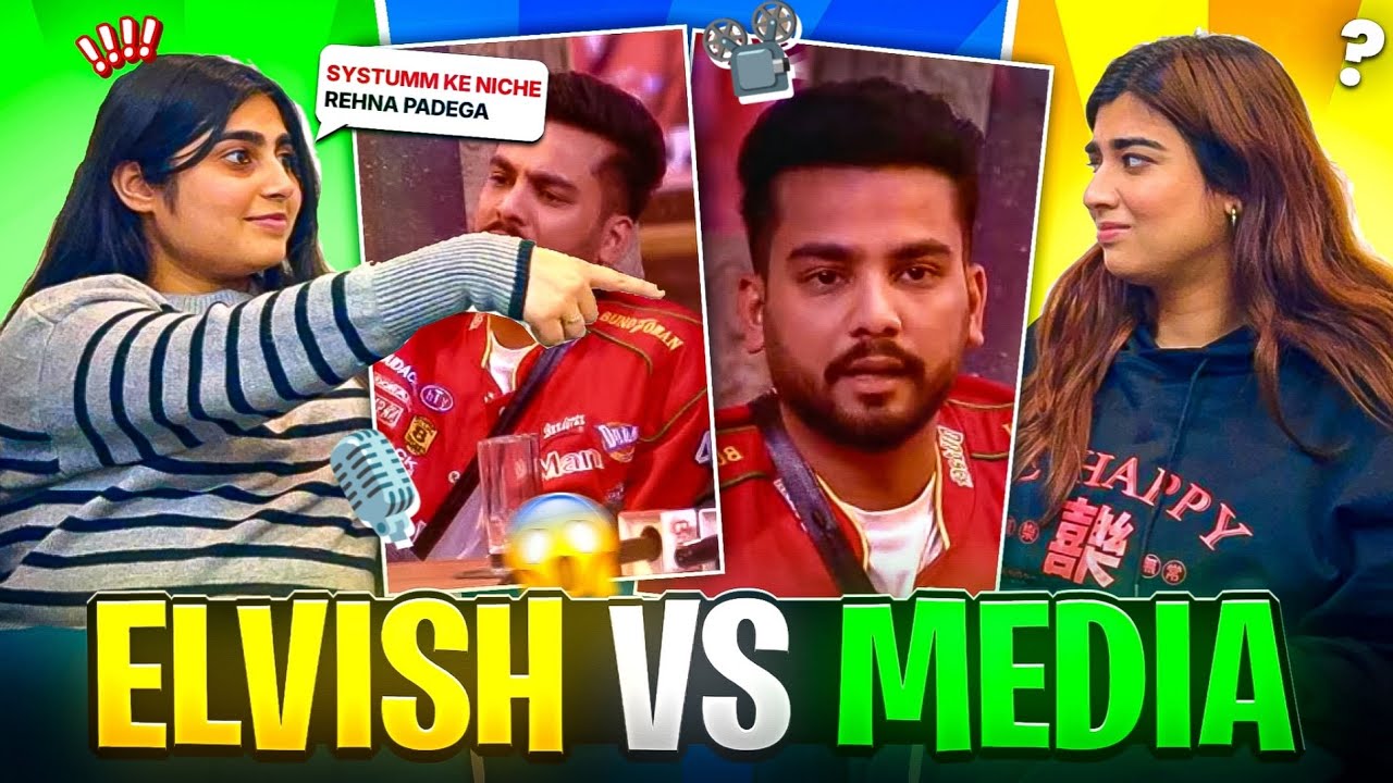 REACTION ON @Elvish Yadav Vlogs  V/S MEDIA AT BIGGBOSS FINALE WEEK || PRERNA ANAND