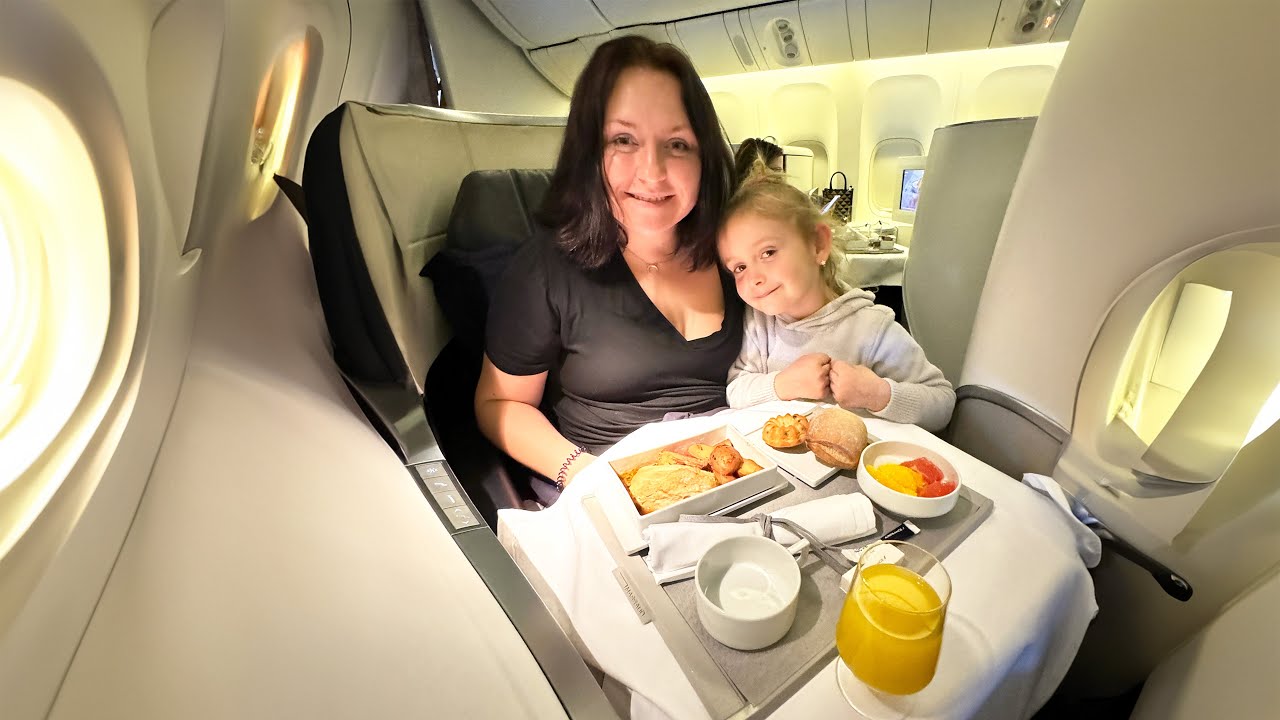 Jaké to je letět poprvé v životě byznys třídou? | Cesta do USA! @TarasPovoroznyk