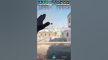 MAJ3R DUST 2 SMOKE TO DEFEND LONG A IN CS2