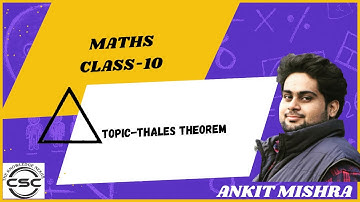 Mastering Thales Thorem: Triangle Edition | Class 10 Maths CBSE| CSC THE KNOWLEDGE NEXUS