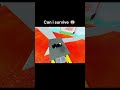 Can I Survive From Lava 😨 | Roblox Gameplay 🔥 #shorts #gaming #youtubeshorts #trending