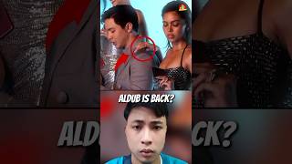 Grabe, Maine Mendoza Nakahawak Sa Balikat Ni Alden Richards