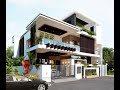 Top 3d home exterior house elevation design modern home house architecture