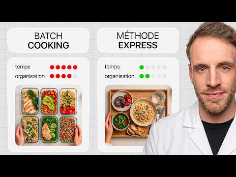 J’ai trouvé mieux que BATCHCOOKING pour perdre du poids en 15min/jour