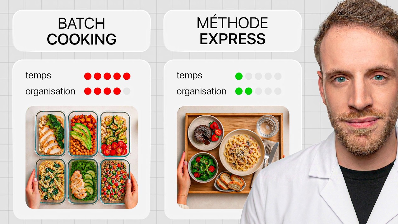 Batchcooking et perte de poids : la méthode 15 min/jour qui marche