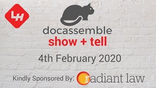 Docassemble Show & Tell