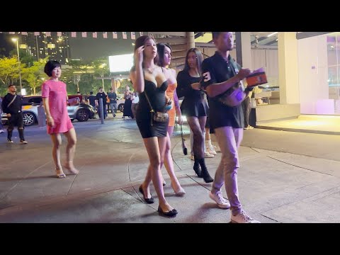 [4k] How is Malaysia now? Kuala Lumpur Club Ladies Midnight Scenes!