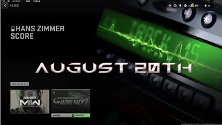 OG MW2 2009 HANS ZIMMER Throwback Audio Pack 2 MW2 Season 5