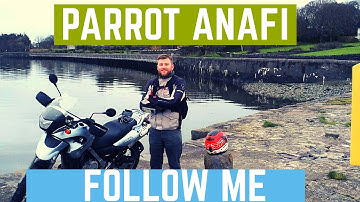 Parrot Anafi - "Follow me mode"
