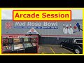 Retro arcade machine session at red rose bowl  jd slots gurujus