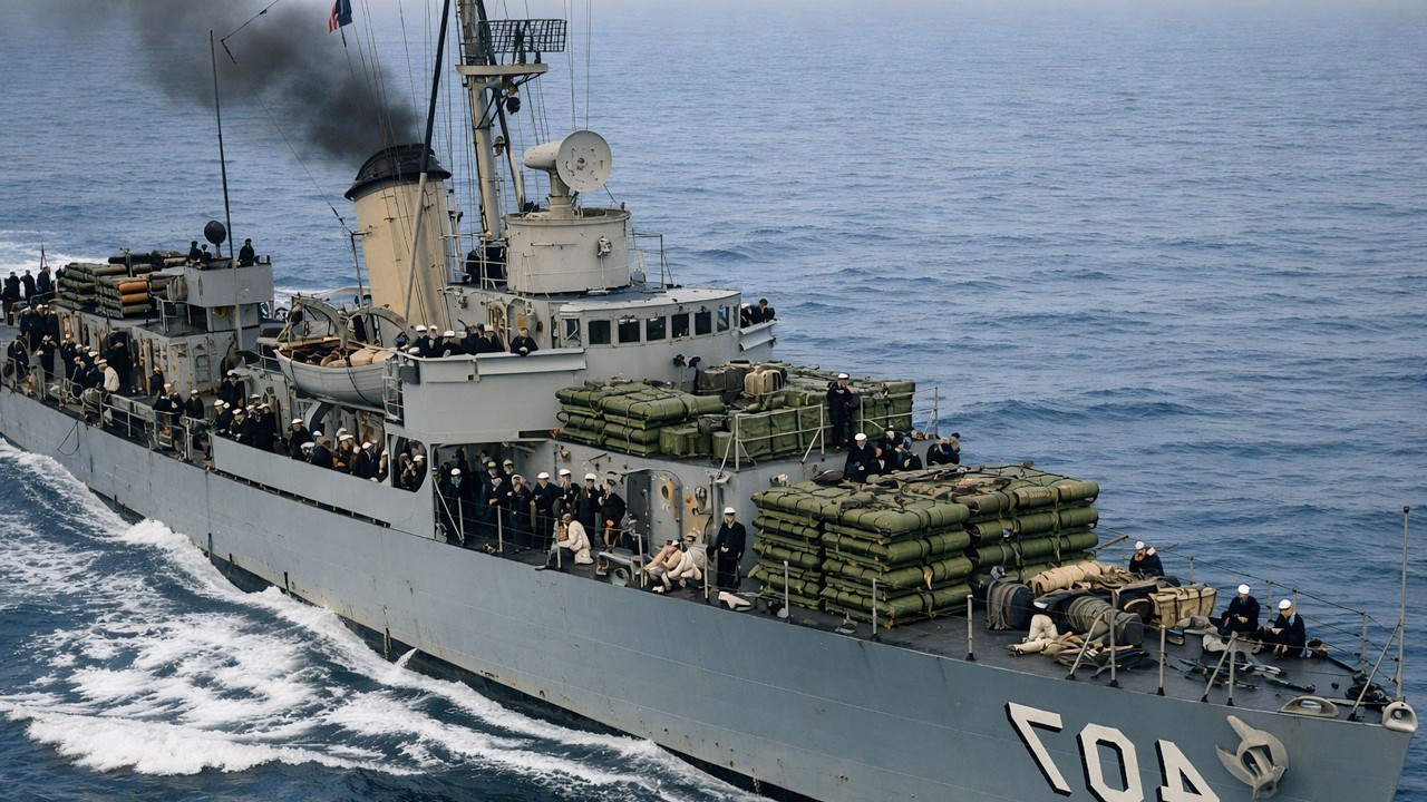 Japan Overwhelmed as U.S. Radar Destroyers Destroyed 6 Ships in 2 Hours