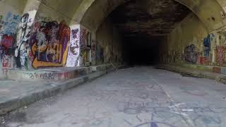 Abandoned PA Turnpike  ridethrough  (timelapse)