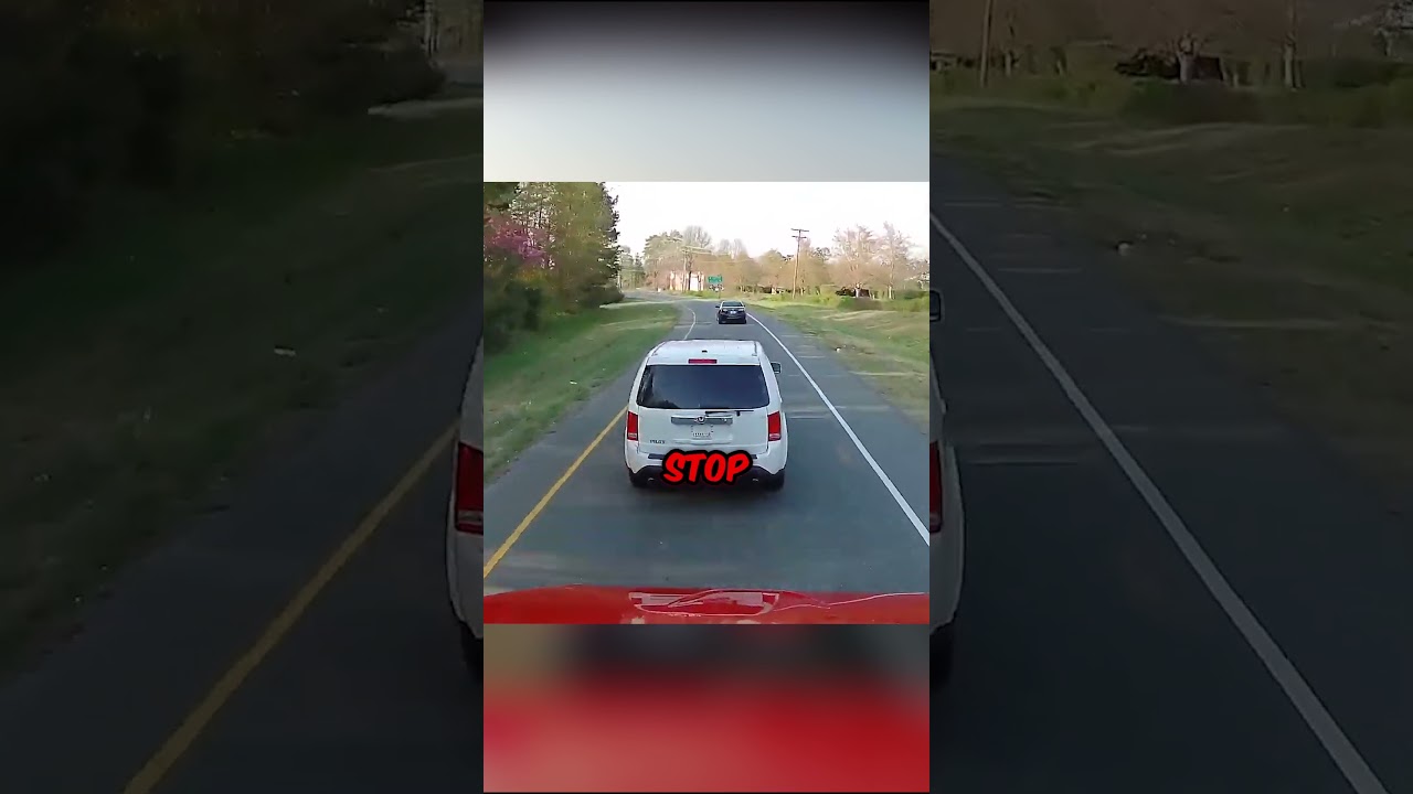 Furious Driver Loses Control