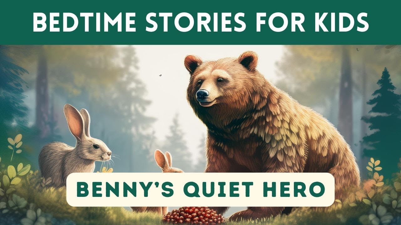 Bedtime Story for Kids in English | Benny’s Quiet Hero | Fairy Tales ...