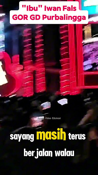 Terbaru Konser Iwan Fals di Purbalingga 27 Juli 2024
