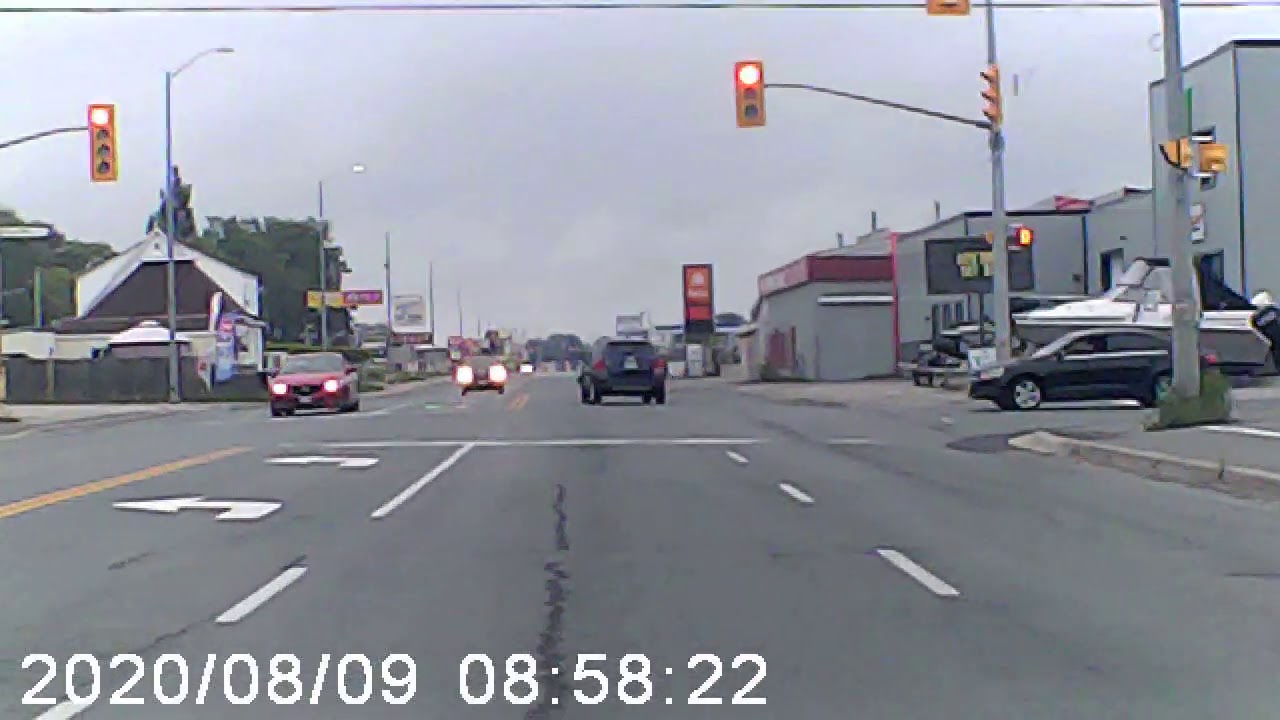 Morning drive through town of Sturgeon Falls